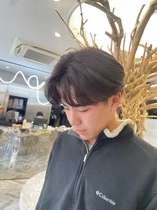 ショート メンズ カラーモデル⚡️ REONのヘアスタイル