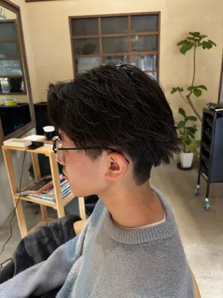 ショート メンズ 鹿児島 TSUBASAのヘアスタイル
