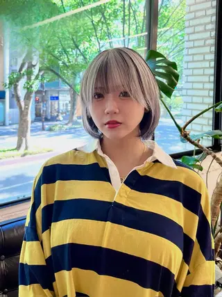 ミディアム カラー TOTA 唯一無二カラーのヘアスタイル