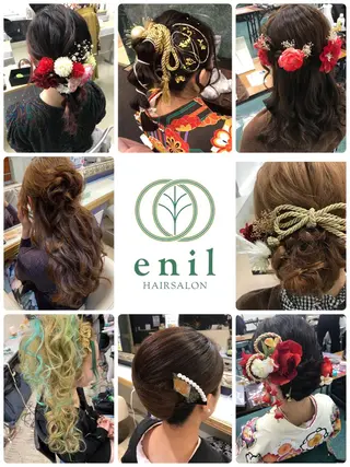 ヘアアレンジ 【enil代表】 杉林和哉のヘアスタイル