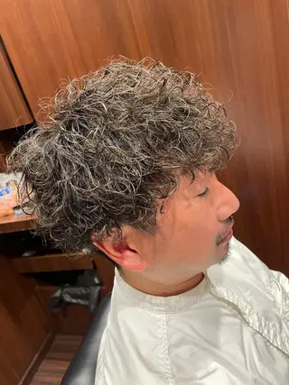 ミディアム パーマ ヒロ銀座 無料急募‼️小野のヘアスタイル