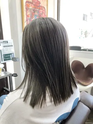 セミロング カラー FORMA所属・minimo限定枠 FORMA代表　関のヘアスタイル