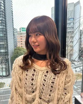 ロング 寺川留以 /カットモデル募集中のヘアスタイル