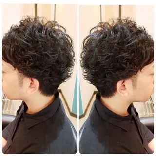 メンズ すずき えりのヘアスタイル