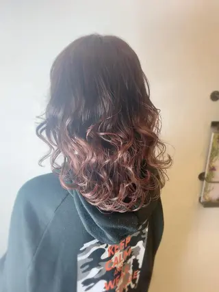 セミロング カラー 🍀Moda by Grande🍀のヘアスタイル