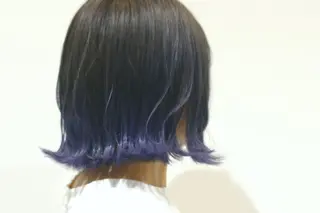 ミディアム カラー ill副店長 立和田純也のヘアスタイル