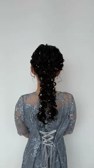ロング ヘアアレンジ ツヤ髪/ヘアセット/ Nanami💗のヘアスタイル