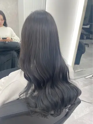 ロング カラー 心斎橋/ブリーチなし 髪質改善/レイヤーのヘアスタイル
