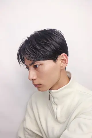 メンズ シャドウパーマ/ 波巻きパーマ/三鷹のヘアスタイル