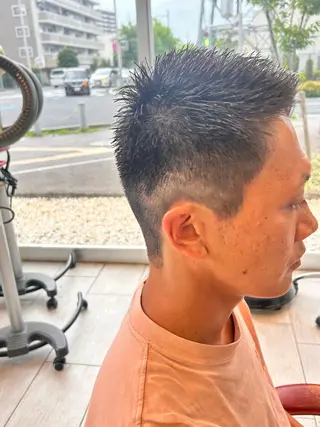 ショート メンズ EARTH大宮宮原店所属・ri kuのヘアスタイル