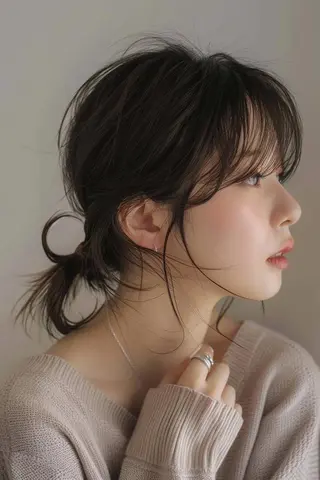 ミディアム カラー 🌜 Lulu 🌛 公式/大通のヘアスタイル