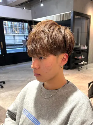 メンズ ✨メンズ縮毛モデル 募集✨イブキのヘアスタイル
