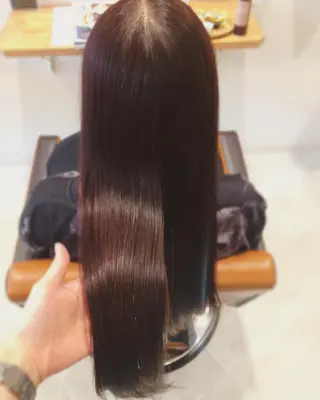 ロング カラー ツヤ髪専門美容師 桑原 和誠のヘアスタイル