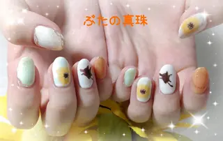 ネイル 林 珠里のネイルデザイン