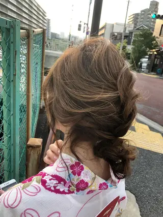 ヘアアレンジ ✁完全個室✁永野 晴のヘアスタイル
