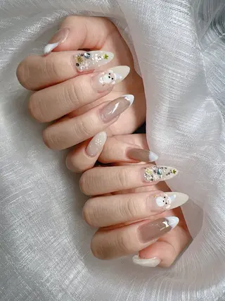 ネイル Lee Nails チップ長さだし専門店のネイルデザイン
