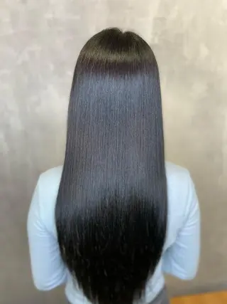 ロング カラー ツバサ 髪質改善のヘアスタイル