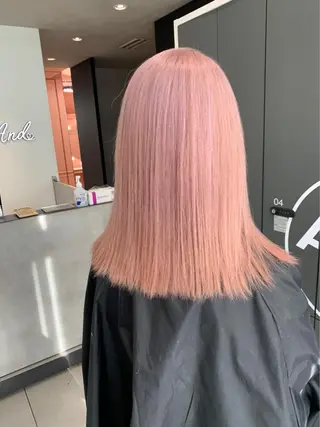 セミロング カラー パーマ ヘアアレンジ メンズ キッズ ネイル マツエク・マツパ MIST所属・MIST. MASAYAのヘアスタイル
