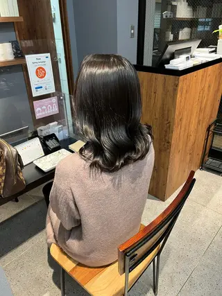 セミロング 髪質改善✨/中屋敷 はじめのヘアスタイル