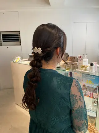 ロング ヘアアレンジ loely 💞miyuのヘアスタイル