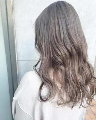 ロング カラー JIL BLAN 京都所属・RU RIのヘアスタイル