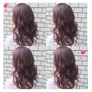 セミロング カラー 韓国ヘア得意❤︎森澤 悠佳のヘアスタイル