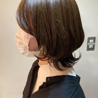 ショート カラー ヘアアレンジ AIRFLOW所属・韓国ヘア ユイカのヘアスタイル