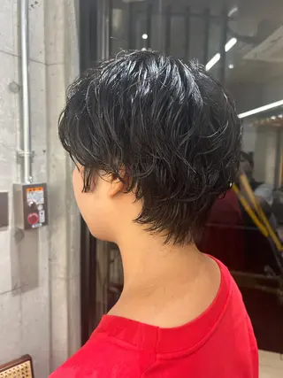 ショート パーマ FILMS横浜所属・Watanabe Maiのヘアスタイル