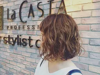 ショート パーマ La CASTA  hair stylist club所属・大橋 祐介のヘアスタイル