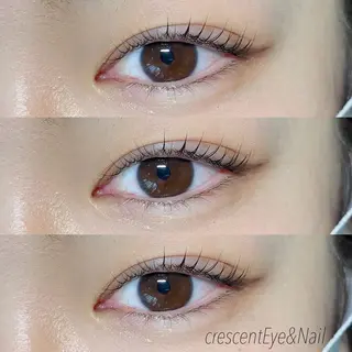 マツエク・マツパ Crescent Eye SHIMUのマツエク・マツパデザイン