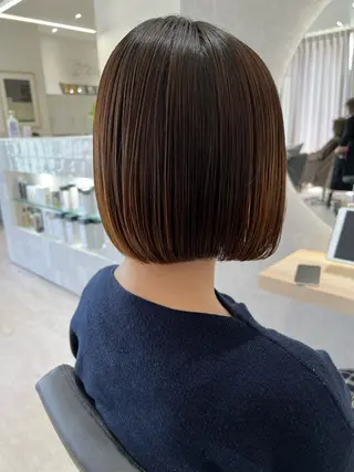 ミディアム 韓国🇰🇷レイヤー 映える顔周り🩷のヘアスタイル