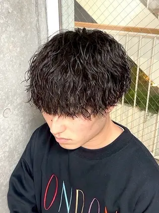 パーマ メンズ メンズ🌈パーマ💎 MIYUのヘアスタイル