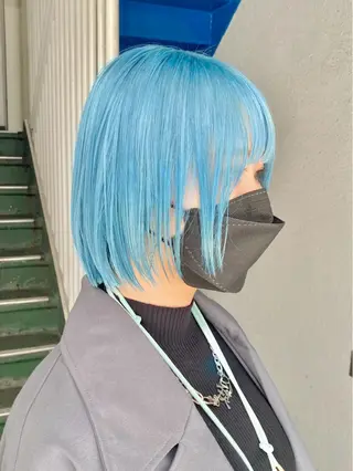 ミディアム カラー yiye 青山所属・無料カットモデル募集 🌱ひょうがのヘアスタイル