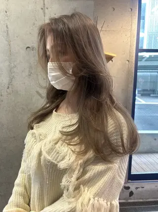 ロング カラー RONU所属・鎌倉駅*カット/ 似合わせ/ニシハラのヘアスタイル