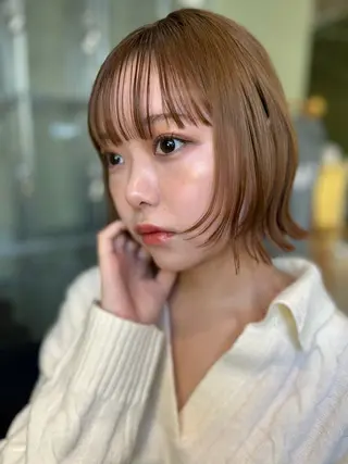 カラー 一條 乃亜のヘアスタイル