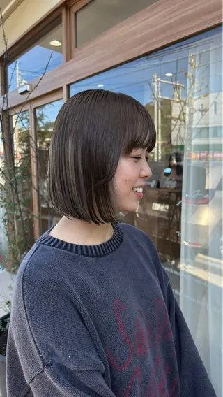 カラー 能勢 莉里花のヘアスタイル