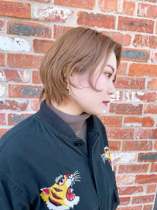 ショート MIZUKI🫧ྀི 韓国ヘアAFLOATのヘアスタイル