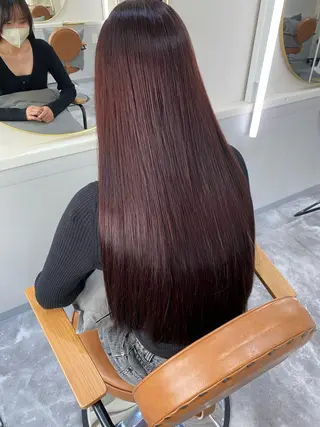 ロング カラー HONDA KANONのヘアスタイル