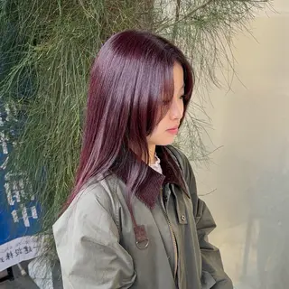 ロング カラー 【派手髪】【個性派】 lilica💫⚡️のヘアスタイル