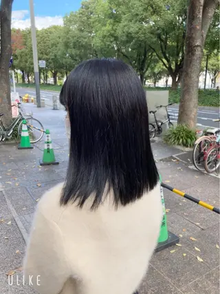 ミディアム カラー miku☁️レイヤー まろやかカラー 名駅のヘアスタイル