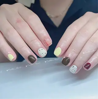 ミディアム YUME Nail Beauty所属・YUME NAILのネイルデザイン