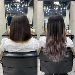 ロング カラー ヘアアレンジ ar+ ❤︎ maiのヘアスタイル