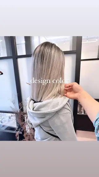 カラー storiiz所属・本田大輝top designerのヘアスタイル