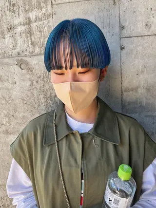 ショート ハイトーンNo.1✨ パーマ✨イマイタツヤのヘアスタイル