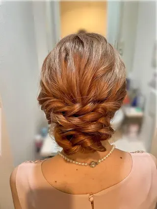 ロング ヘアアレンジ T Ayaのヘアスタイル