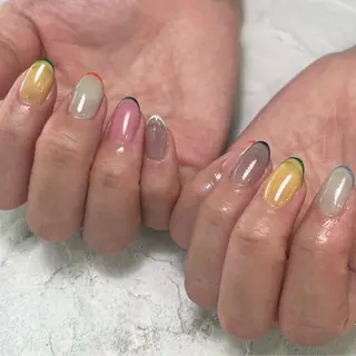 ネイル サニーヒルズ藤沢 水口のネイルデザイン