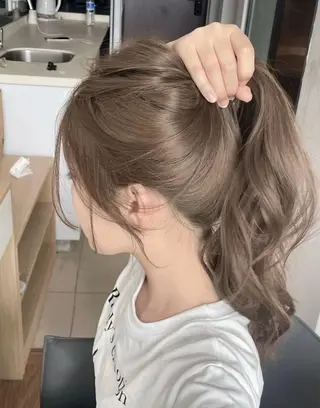 カラー 🏹‪‪girlyト レンド‪モテヘア🏹のヘアスタイル