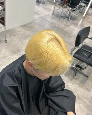 カラー メンズ 藤平海音/fifth PARKのヘアスタイル