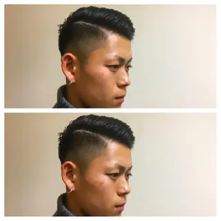 ショート メンズ サトウ レンマのヘアスタイル