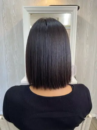 ミディアム THETAふじみ野 野宮のヘアスタイル